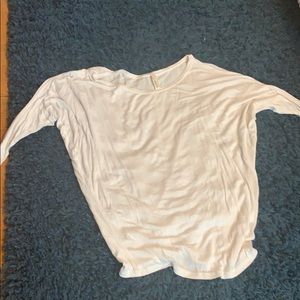 White long sleeve shirt